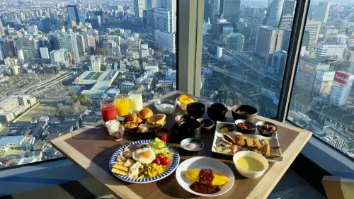 【名古屋の宿泊施設】名古屋プリンスホテルスカイタワーに登り、家族と一緒に水上ボートに乗って空からの夢のような景色をお楽しみください。