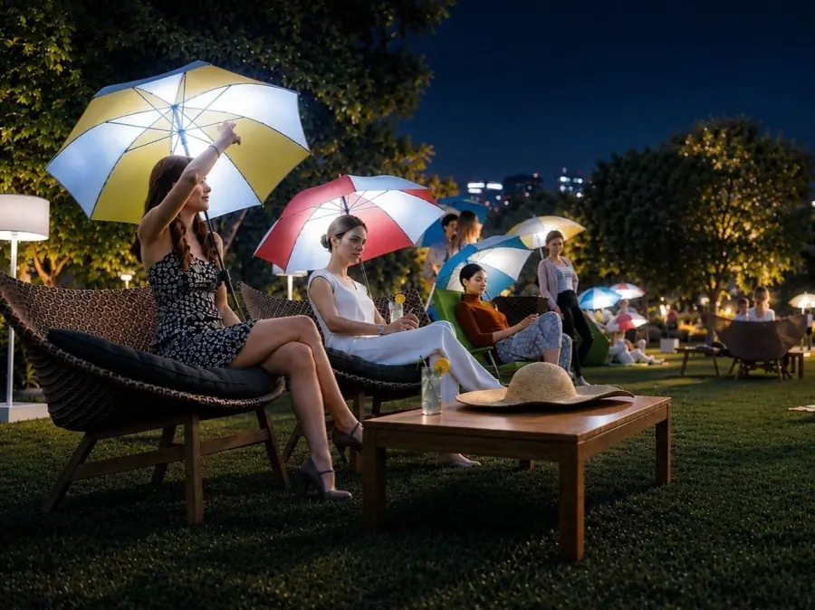 東京の夏に絶対に訪れたい場所！六本木の「MIDTOWN SUMMER 2026」は、光るパラソルからお香、花火まで、「大人のための夏休み」を演出し、日本の夏の詩情を体験させてくれます。